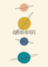Pôster Infantil - Planets
